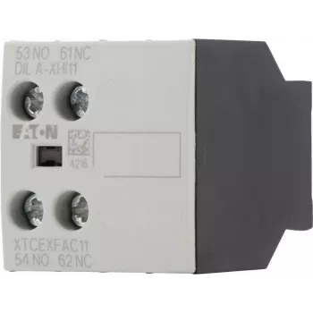 Eaton DILA-XHI11 apukoskettimisto - 1NO+1NC, ruuviliittimet, etuasennus, 690V 276421