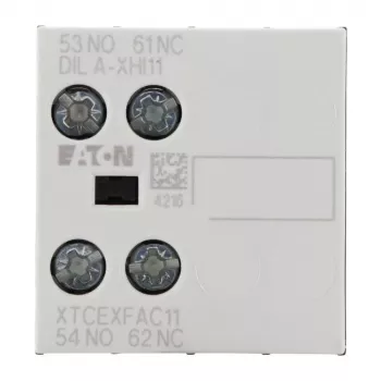 Eaton DILA-XHI11 apukoskettimisto - 1NO+1NC, ruuviliittimet, etuasennus, 690V 276421