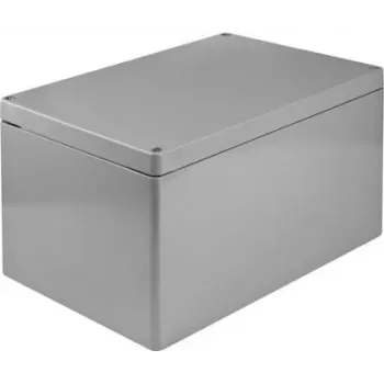Bopla yleiskotelo 400 x 310 x 181 alumiini hopeanharmaa (RAL 7001) A 185 01185000.H