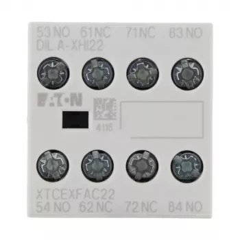 Eaton DILA-XHI22 apukoskettimisto 2NO+2NC etuasennus 276426