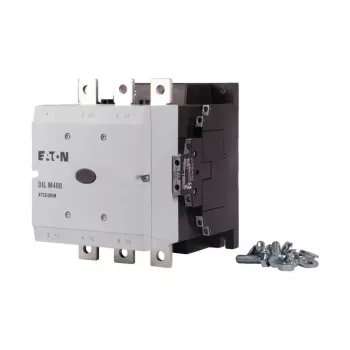 Eaton DILM400/22 RA250 tehokontaktori, 3-napainen, 200 kW AC-3, 400 A, 250 V AC käämi, 2NO+2NC 208209