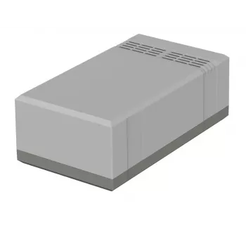 Bopla EG 2070 L pöytäkotelo, 200 x 112 x 70 mm, polystyreeni, vaaleanharmaa RAL 7035 32207012