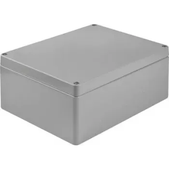 Bopla yleiskotelo 280 x 230 x 111 alumiini hopeanharmaa (RAL 7001) A 155 01155000.H