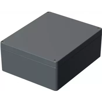 Bopla yleiskotelo 280 x 230 x 111 alumiini hopeanharmaa (RAL 7001) A 155 01155000.H