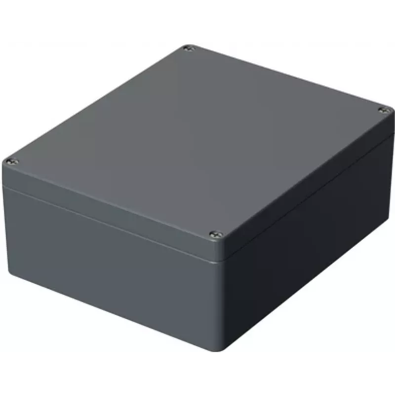 Bopla yleiskotelo 280 x 230 x 111 alumiini hopeanharmaa (RAL 7001) A 155 01155000.H