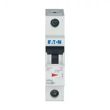 Eaton FAZ-B6/1 johdonsuojakatkaisija (MCB) tyyppi B, 1-napainen, 6 A, 10 kA 278529