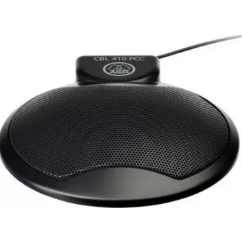 AKG CBL410 PC-mikrofoni – johdollinen, 3,5 mm liitäntä, ympärisuuntaava, 20 Hz–20 kHz, musta (CBL410PCC)