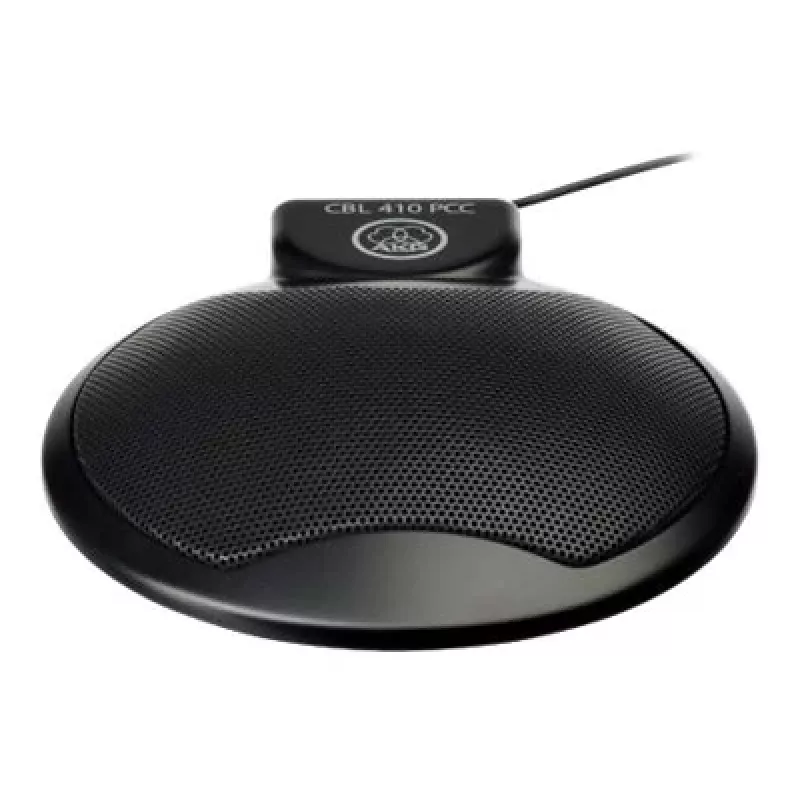 AKG CBL410 PC-mikrofoni – johdollinen, 3,5 mm liitäntä, ympärisuuntaava, 20 Hz–20 kHz, musta (CBL410PCC)