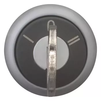 Eaton M22-WRS3 avaimella toimiva valintakytkinkäyttö, 3-asentoinen lukittuva, muovi musta eturengas, 22,5 mm 216900