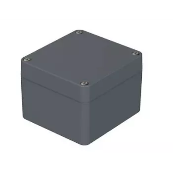 Bopla yleiskotelo 75 x 80 x 57 polyamidi hopeanharmaa (RAL 7001) PK 105, 1 kpl 38105000