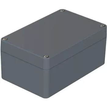 Bopla yleiskotelo 125 x 80 x 57 mm polyamidi hopeanharmaa RAL 7001 PK 110 38110000