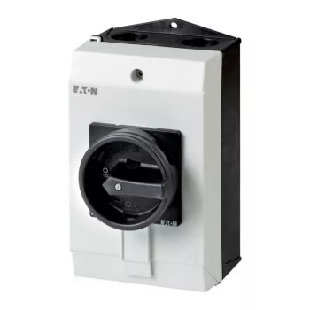 Eaton P1-25/I2H/SVB-SW/HI11 3-napainen pääkytkin 25A IP65 pinta-asennus musta/harmaa 227862