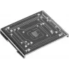 Raspberry Pi DIN-kiskokiinnike akryylista Raspberry Pi A, B, B+, Arduino, Banana Pi, Cubieboard, pcDuino RB-DIN RAIL