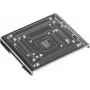 Raspberry Pi DIN-kiskokiinnike akryylista Raspberry Pi A, B, B+, Arduino, Banana Pi, Cubieboard, pcDuino RB-DIN RAIL