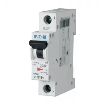 EATON FAZT-B13/1 johdonsuojakatkaisija 13A 1-napainen B-laukaisukäyrä 6kA 240793