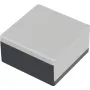 Bopla yleiskotelo 75 x 75 x 40 polystyreeni (PS) harmaa-musta U 75 06075000