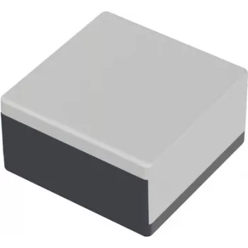 Bopla yleiskotelo 75 x 75 x 40 polystyreeni (PS) harmaa-musta U 75 06075000