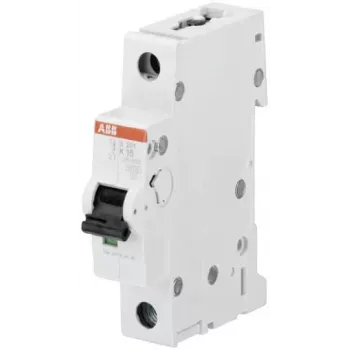 ABB S201-K8 johdonsuojakatkaisija, 1-napainen, K-laukaisukäyrä, 8 A, 6 kA, 230/400 V AC 2CDS251001R0407