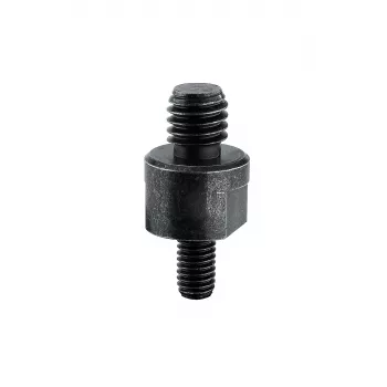 KÖNIG & MEYER kierteistetappi M24 x 300 mm, 25 mm kierrettä kummassakin päässä, musta passivoitu teräs 23721-300-25
