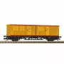 PIKO TT 47729 konttimatalavaunu 2x 20ft kontilla, PIKO Rail Service