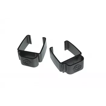 K&M 18809 kaapelikiinnikkeet Omega & Omega Pro keyboard-telineeseen, musta (2 kpl:n pakkaus) 18809-000-55