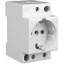 Eaton Z-SD230 DIN-kiskoon asennettava Schuko-pistorasia 10/16 A, 250 V AC, ilman suojaläppää 266875