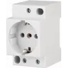Eaton Z-SD230 DIN-kiskoon asennettava Schuko-pistorasia 10/16 A, 250 V AC, ilman suojaläppää 266875