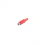 S CONN Maximum Connectivity RCA-liitin pistokkeesta pistokkeeseen punainen 51500-R