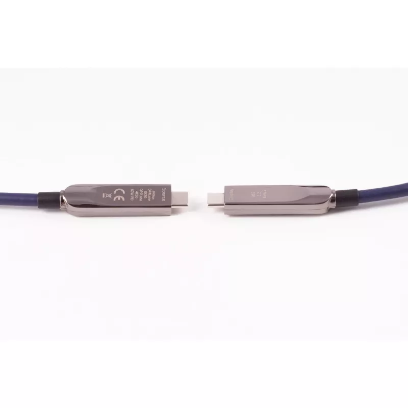 SHIVERPEAKS BS30-44061 USB-C hybridikaapeli 3.2 Gen 2 8K 10Gbps 60W TPU 7,5 m