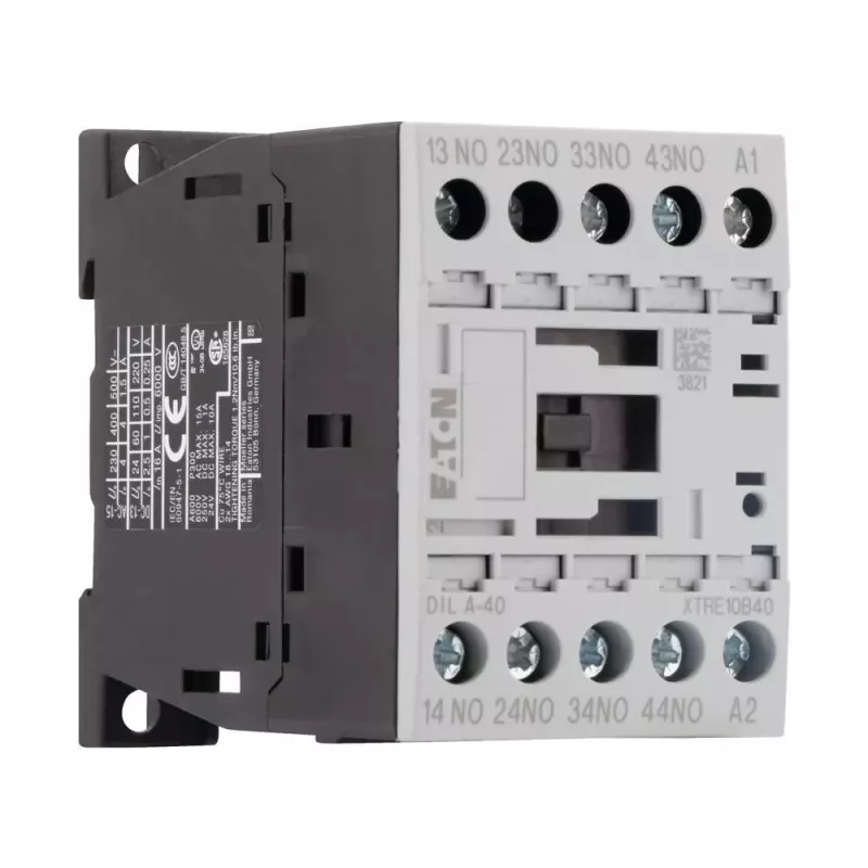 Eaton DILA-40 apukontaktori, 4NO, 230V AC käämi 276337