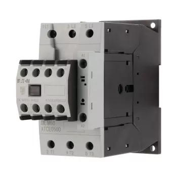 Eaton DILM50-22 3-napainen kontaktori, 50 A AC-3, 22 kW, 230 V AC käämi 277862