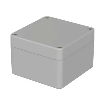 BOPLA yleiskotelo polykarbonaatti vaaleanharmaa 82 x 80 x 55 mm IP65 UL 94 V-0 02210094