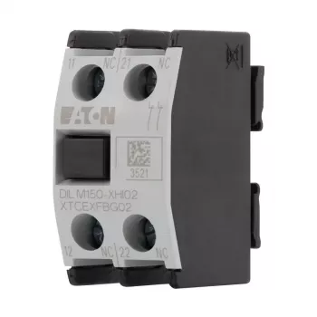 EATON DILM150-XHI11 apukoskettimisto, 1NO+1NC, etuasennus, DILM150-DILM500 kontaktorille 277946