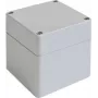 BOPLA M 228 VO yleiskotelo 122 x 120 x 105, polykarbonaatti, vaaleanharmaa 02228094