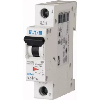 Eaton FAZ-C1/1 johdonsuojakatkaisija tyyppi C, 1 A, 1-napainen, 10 kA, DIN-kisko 278546