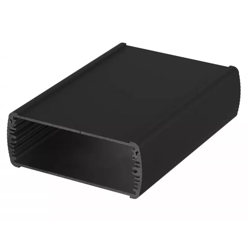 BOPLA yleiskotelo alumiini musta 150 x 108 x 42 ABPH 1040-150 84046150