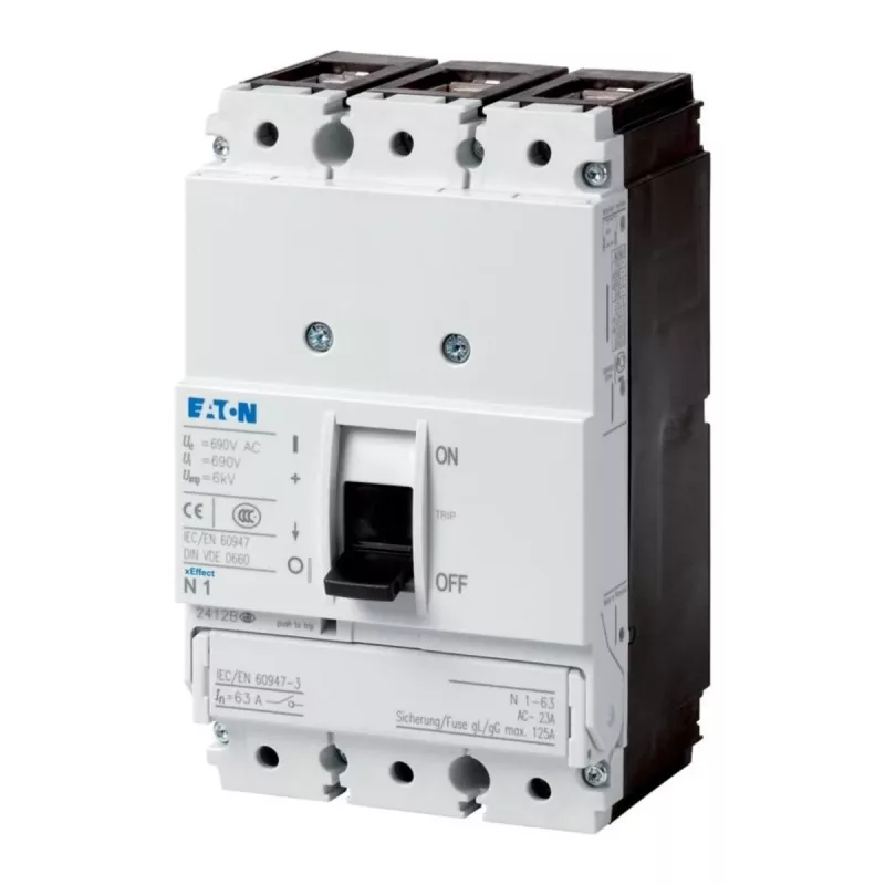 Eaton PN1-160 3-napainen kuormakytkin 160A 690V AC 281235