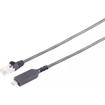 S CONN MAXIMUM CONNECTIVITY USB-C - RJ45 Gigabit LAN -sovitinkaapeli 1,5 m musta (13-51155)