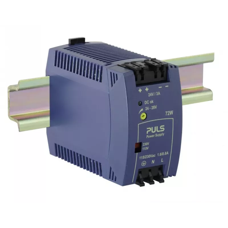 PULS MiniLine ML70.100 DIN-kiskovirtalähde 24V DC 3A 72W