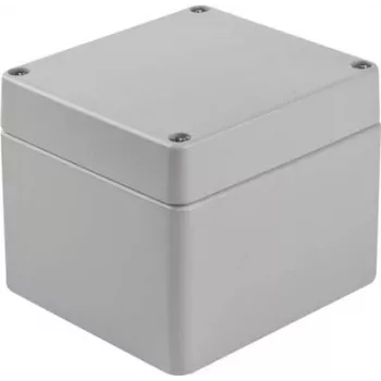 Bopla yleiskotelo 100 x 100 x 81 mm alumiini hopeanharmaa (RAL 7001) A 116 01116000.H