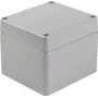 Bopla yleiskotelo 100 x 100 x 81 mm alumiini hopeanharmaa (RAL 7001) A 116 01116000.H