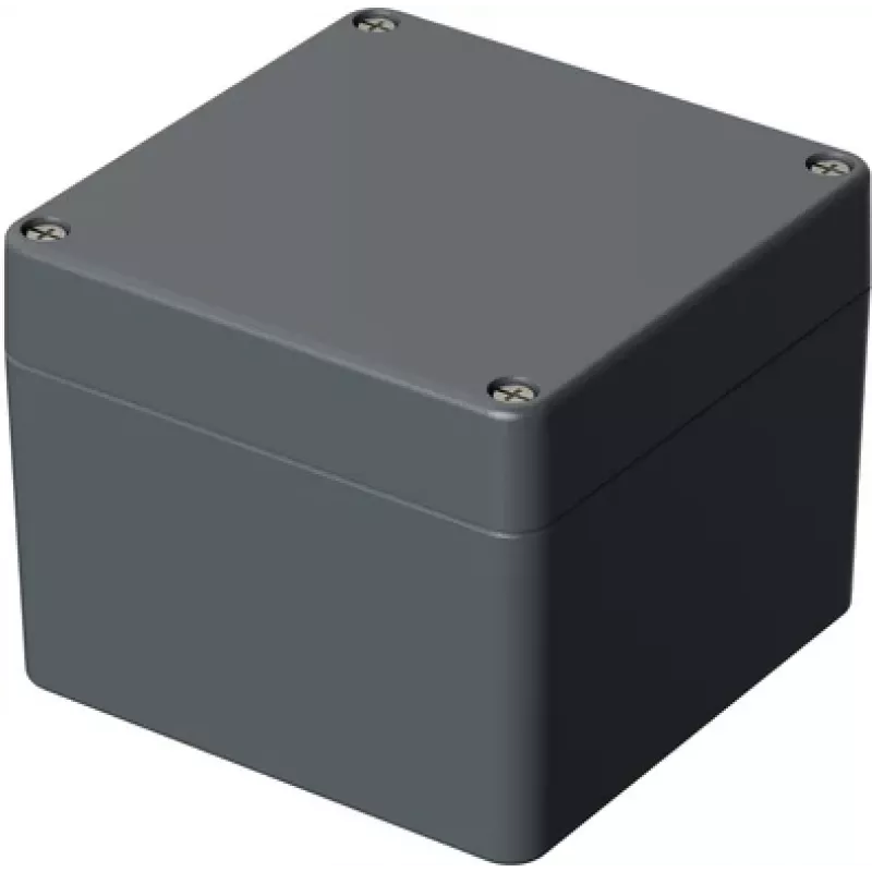 Bopla yleiskotelo 100 x 100 x 81 mm alumiini hopeanharmaa (RAL 7001) A 116 01116000.H