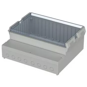 Bopla RCP 2500 -ohjauskotelo 257 x 217 x 132,5 mm ABS/polykarbonaatti vaaleanharmaa IP65 41250109
