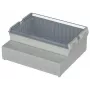 Bopla RCP 2500 säätimen kotelo, 257 x 217 x 132,5 mm, ABS/polykarbonaatti, vaaleanharmaa 41250109
