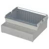 Bopla RCP 2500 säätimen kotelo, 257 x 217 x 132,5 mm, ABS/polykarbonaatti, vaaleanharmaa 41250109