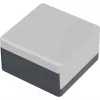 Bopla U 50 yleiskotelo 50 x 50 x 30 mm polystyreeni harmaa-musta 06050000