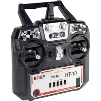 Reely HT-10 10-kanavainen 2,4 GHz radiokauko-ohjain R1000-vastaanottimella 1518204