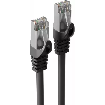 S CONN MAXIMUM CONNECTIVITY teollinen PUR Cat.7 S/FTP -verkkokaapeli RJ45, musta, 1,5 m 08-39155