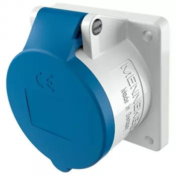 MENNEKES 1787 TwinCONTACT pinta-asennettava pistorasia 32A 3P 6H 230V IP44