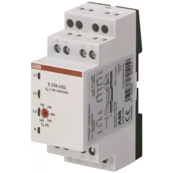 ABB E236-US2 alijännitevalvontarele, 10-60 V AC/DC, 1 vaihtokosketin 2CDE165010R2001